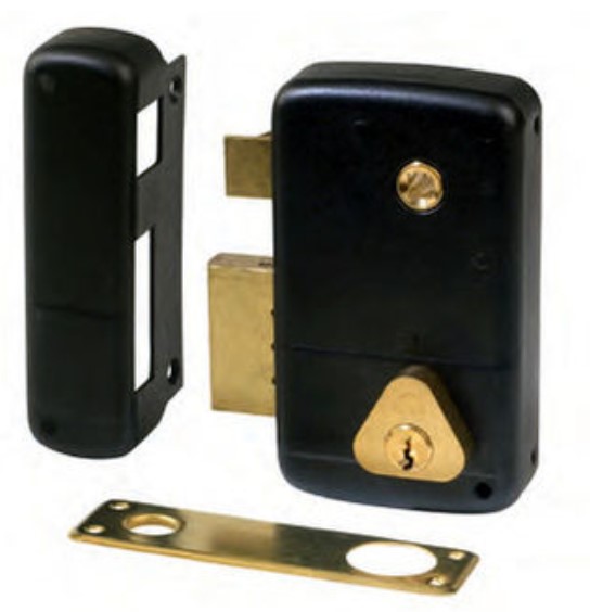 Serrure monopoint en applique verticale à fouillot 50mm gauche CISA 3005046000