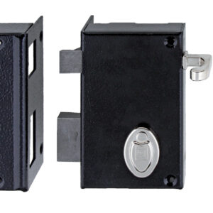 Serrure monopoint en applique verticale tirage à 6 gorges gauche HERACLES MX-796-02