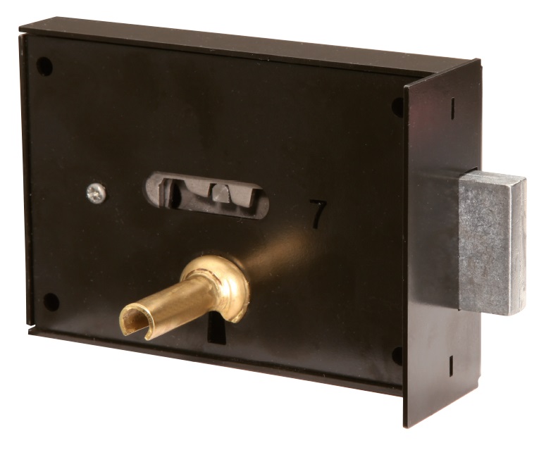 Serrure pêne dormant longueur 110 mm 4 gorges gauche MERMIER M-107111