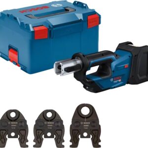 Sertisseuse 18 V GPT 18V-19 avec kit mâchoîre TH (sans batterie ni chargeur) + L-BOXX BOSCH 06019M2004