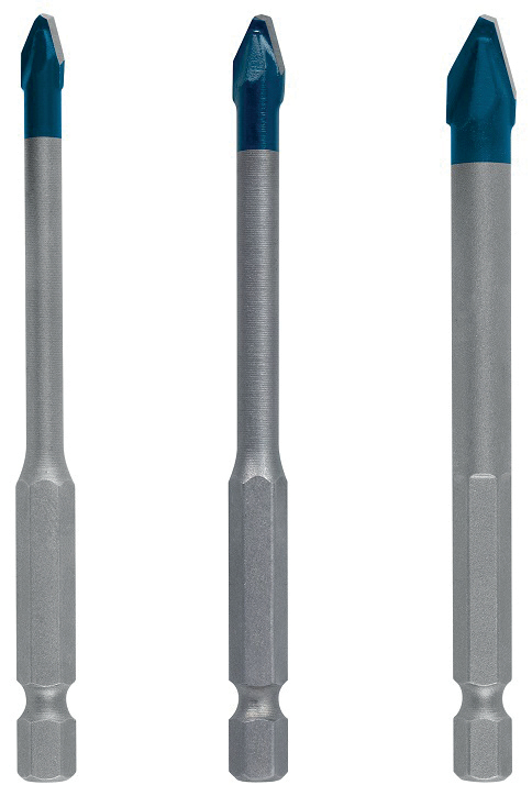 Set de 3 forets HardCeramic HEX-9 BOSCH EXPERT 2608900595
