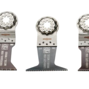 Set de lames Combo E-cut Starlock pour bois et métal 3 pièces FEIN 35222967100