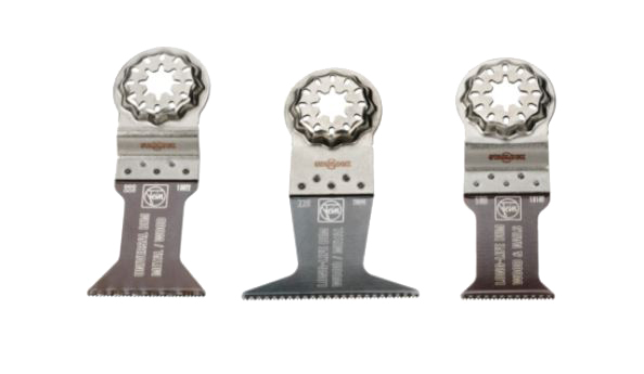 Set de lames Combo E-cut Starlock pour bois et métal 3 pièces FEIN 35222967100