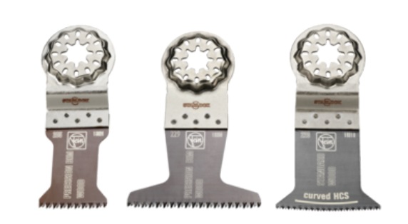 Set de lames de scie STARLOCK E-Cut spécial bois 3 pièces 35 à 65 mm FEIN 35222967080