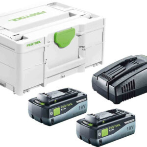 Set énergie 18V SYS 2 x 8,0 / SCA 16 + coffret SYSTAINER 3 FESTOOL 577327
