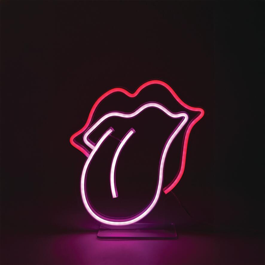 Lampe/applique neon led bouche pvc usb + interrupteur seynave