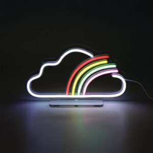 Lampe/applique neon led nuage pvc usb + interrupteur seynave