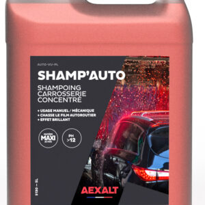 Shampoing carrosserie concentré Shamp'auto bidon de 5 L AEXALT S130