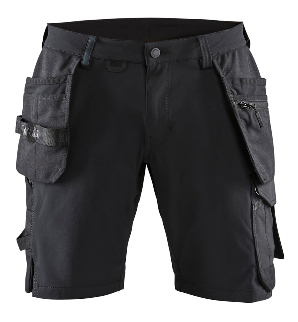 Short artisan stretch 4D noir/gris foncé T38 BLÅKLÄDER 152016459998C44