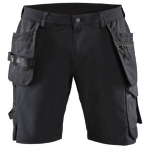 Short artisan stretch 4D noir/gris foncé T38 BLÅKLÄDER 152016459998C44