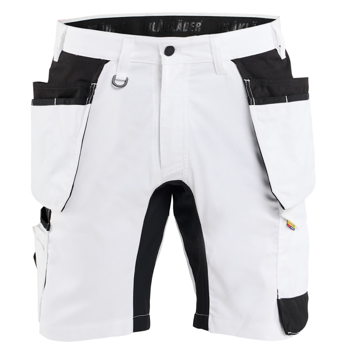 Short Peintre Stretch 2D avec poches flottantes blanc/noir T52 BLÅKLÄDER 177218321099C58