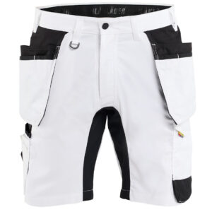 Short Peintre Stretch 2D avec poches flottantes blanc/noir T52 BLÅKLÄDER 177218321099C58