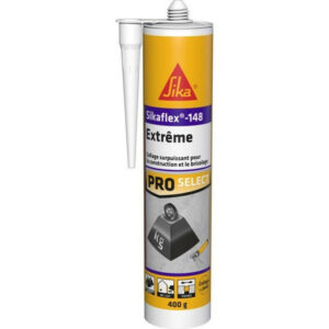 Mastic colle extrême SIKAFLEX-148 SIKA blanc, 400 g