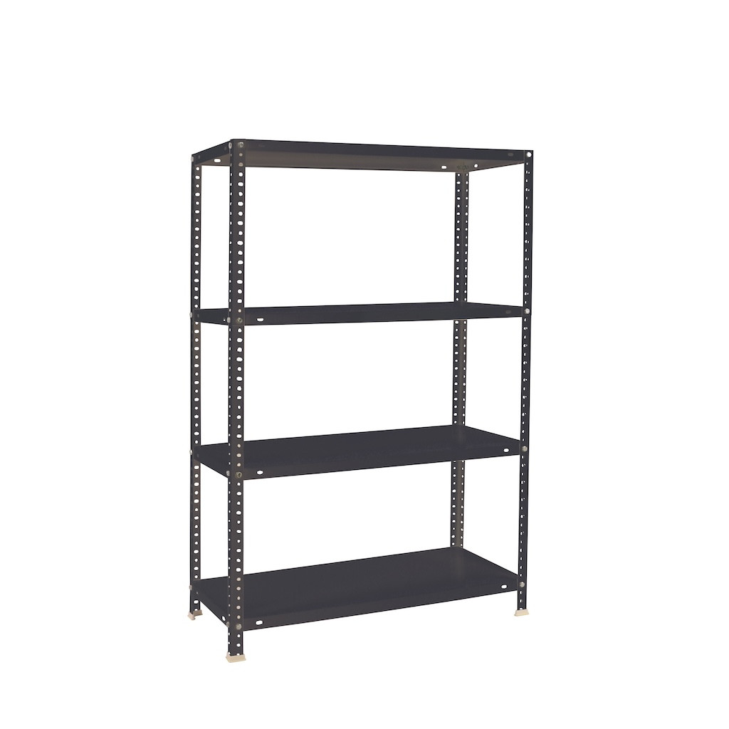 Étagère métallique avec vis - 4 niveaux - 100 kg par étagère - 1500x800x500 mm