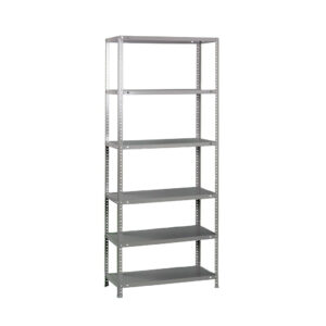 Étagère métallique avec vis - ADVANTAGE PLUS 6 galvanisé - 6 niveaux - 75 kg par étagère - 2000x1000x300 mm