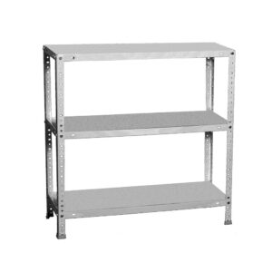 Étagère métallique avec vis - ADVANTAGE SUPERPLUS 3 galvanisé - 3 niveaux - 75 kg par étagère - 900x1100x300 mm