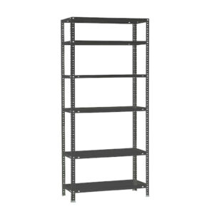 Étagère métallique avec vis - COMFORT SUPERPLUS 6 - 6 niveaux - 90 kg par étagère - 2000x1100x500 mm