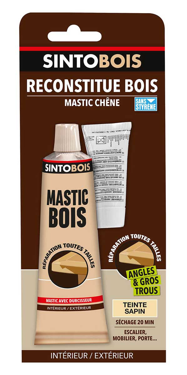 Sintobois chêne clair 550 g + 30 g SINTO 139751