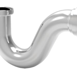 Siphon d'évier tube laiton haut débit D40 mm VALENTIN 00 3652 009 00