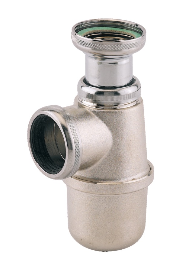 Siphon evier réglable sortie D40 laiton chromé VALENTIN 36720000900