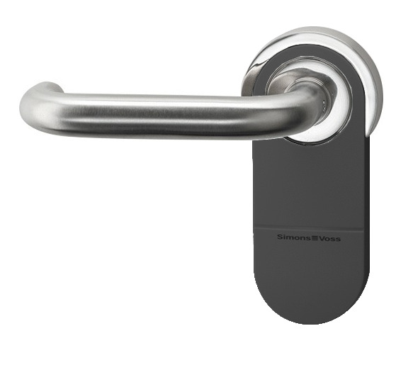 Smart Handle AX mifare T.B carré 7 mm gris anthracite SIMONS VOSS SV-S2A100CC1S07MG2ZK
