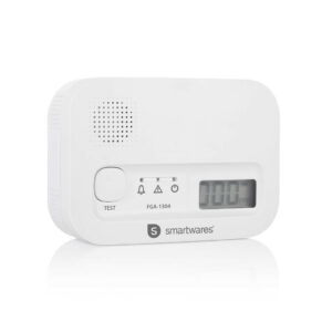 Détecteur de monoxyde de carbone Smartwares FGA-13041 - Capteur 10 ans - Bouton de test - 85 dB