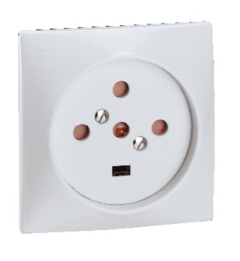 Socle à vis avec éclips de protection 3P+N+T LEGRAND 055427