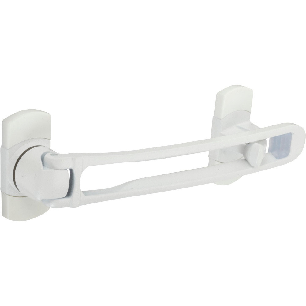 Entrebâilleur de porte zamak, SOCONA Most, blanc