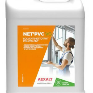 Solvant nettoyant polyvalent NET'PVC VG bidon de 5 L AEXALT PVC451
