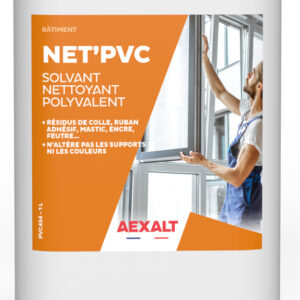 Solvant nettoyant polyvalent PVC bidon de 1 L AEXALT PVC454