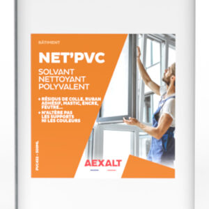 Solvant nettoyant polyvalent PVC flacon de 500 ml AEXALT PVC452