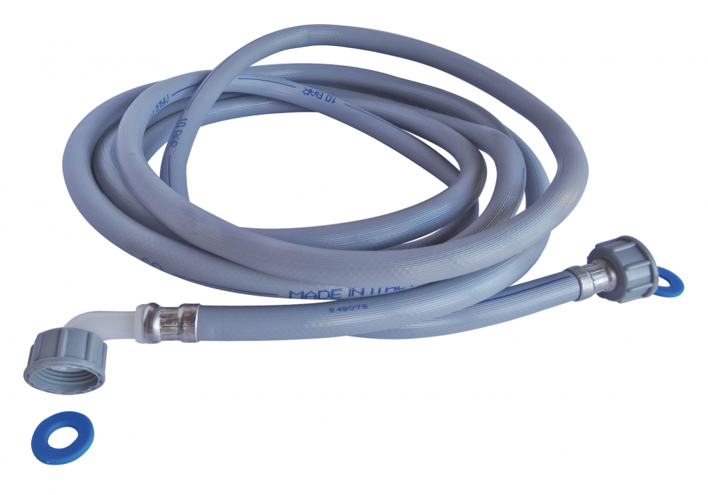 Flexible d'alimentation pour machine à laver - Droit et coudé FF3/4" - 5m