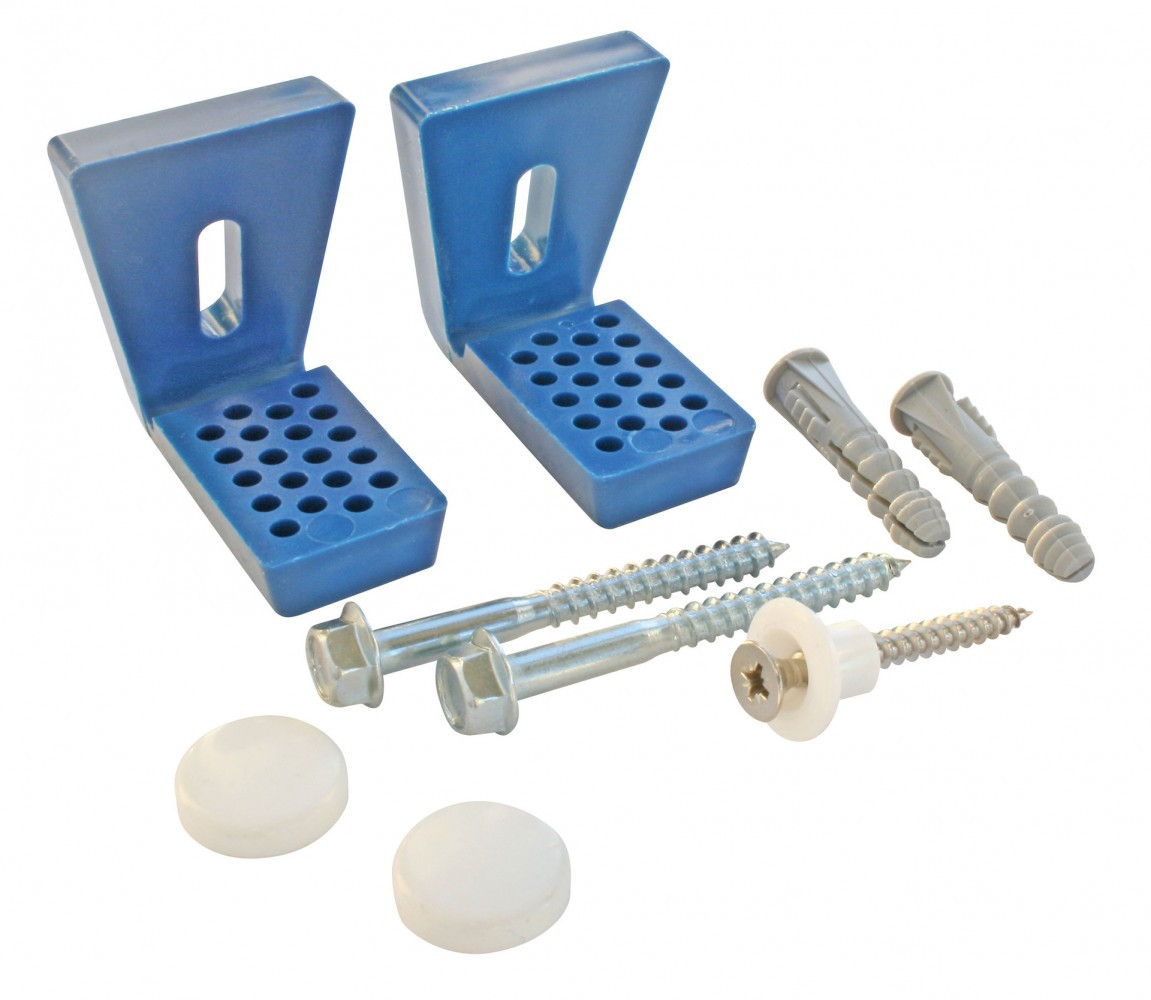 Kit de fixation latérale pour cuvette de WC