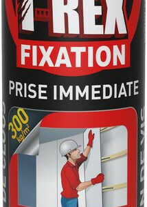 Cartouche de colle T-rex prise immédiate, 380g