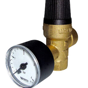 Soupape chauffage avec manomètre MSM/E-30 double femelle 1/2 WATTS L02101334