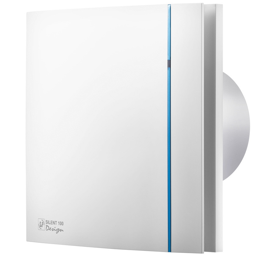 Aérateur intermittent à détection d'humidité S&P Silent design 100 mm