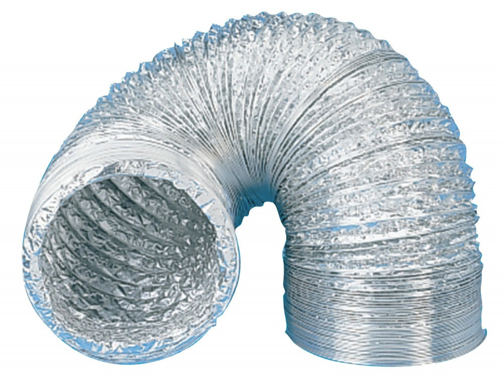 Conduit souple aluminium S&P, Diam. 100/100 mm, L. 3 m Csa100