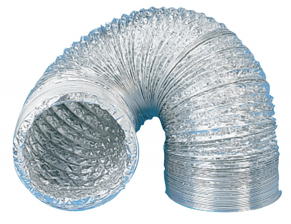 Conduit souple aluminium S&P, Diam. 125/125 mm, L. 3 m Csa125