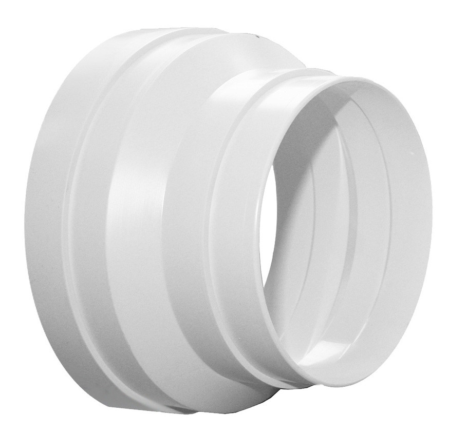 Réduction conique pvc S&P, Diam.160/125 mm