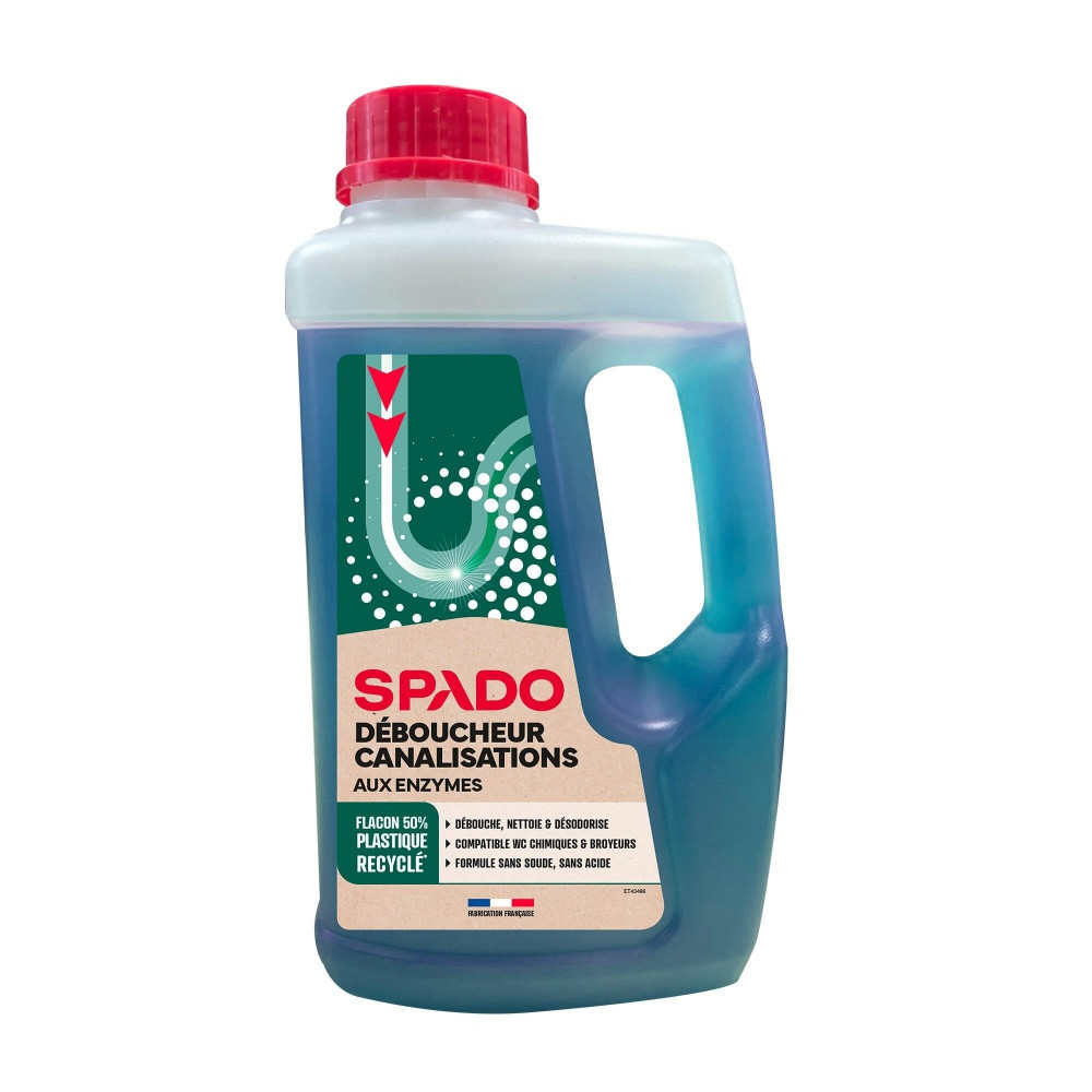 Déboucheur wc et canalisation SPADO 1L