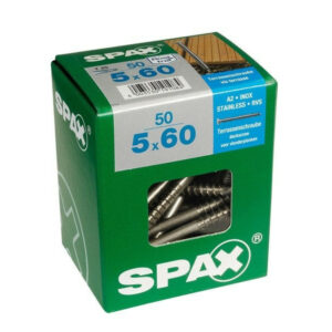 Lot De 50 Vis En Acier Inoxydable, Empreinte Torx, 5X60 Mm