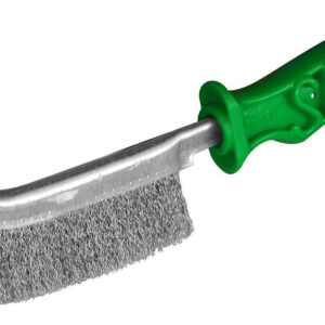 Brosse convexe 245 mm fils acier inoxydable