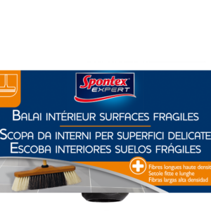 Balai Intérieur  Surfaces fragiles SPONTEX EXPERT