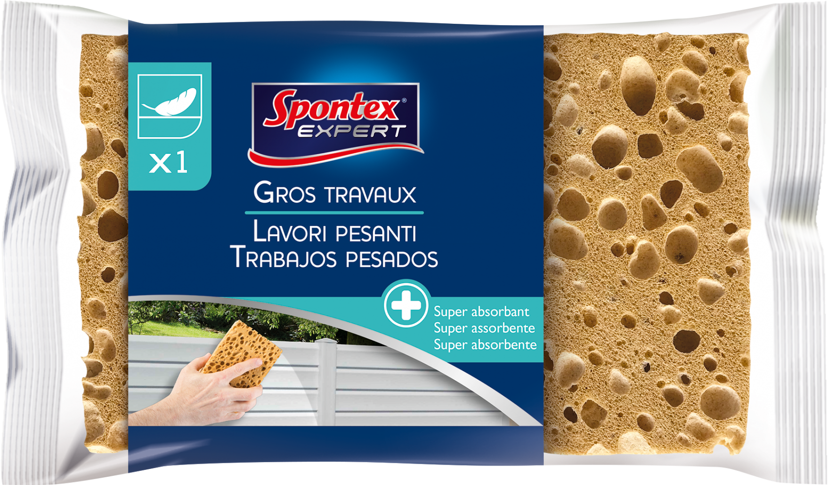 Eponge Gros Travaux SPONTEX EXPERT