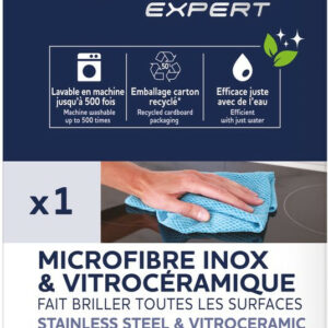 MICROFIBRE VITROCERAMIQUE / INOX SPONTEX