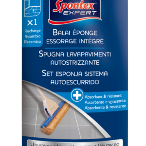 Recharge balai Eponge essorage intégré SPONTEX EXPERT