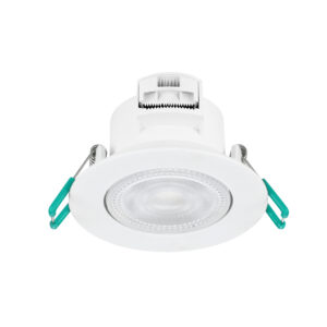 Spot encastré à LED intégré YOURHOME 500 lm blanc IP44 3000 K 830 pack de 3 SYLVANIA 90020