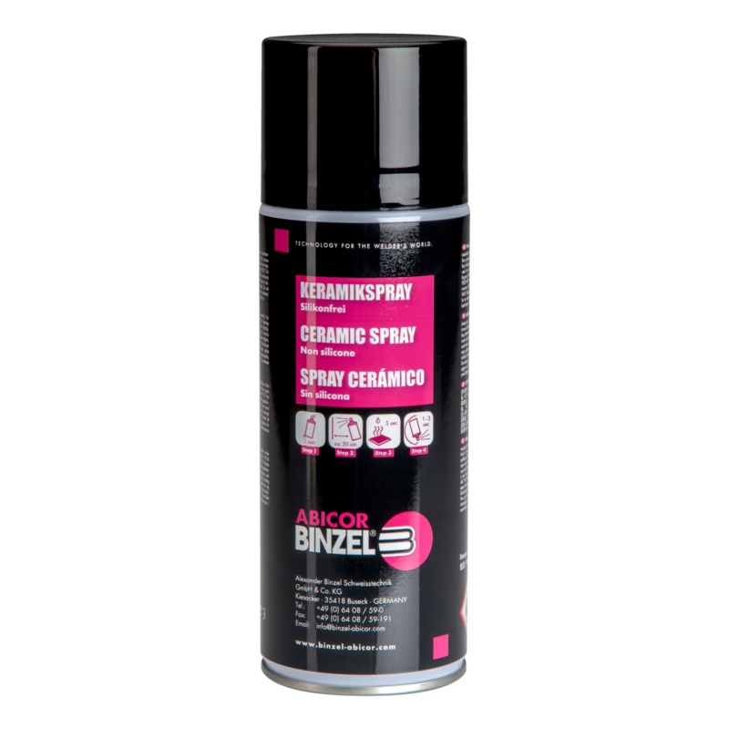 Spray anti-adhérent céramique pour soudage BINZEL 192.0228