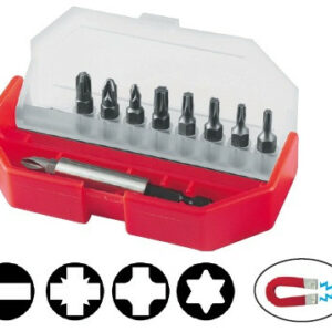 Coffret 10 embouts vissage