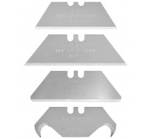 Lames de couteau Distributeur de 10 lames courtes 50 mm 19 mm 0,45 mm